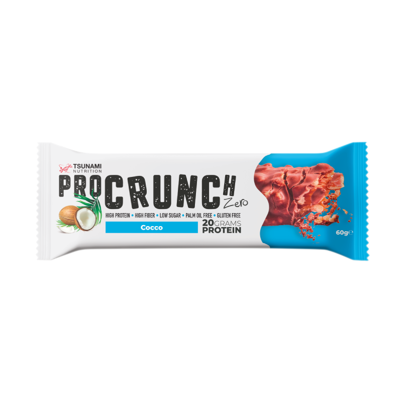 Pro Crunch Zero 60g Barretta proteica Tsunami Nutrition