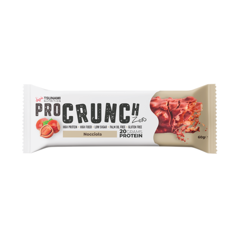 Pro Crunch Zero 60g Barretta proteica Tsunami Nutrition