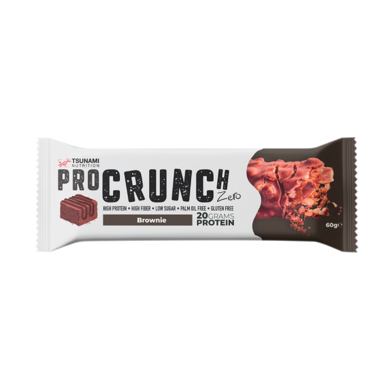Pro Crunch Zero 60g Barretta proteica Tsunami Nutrition