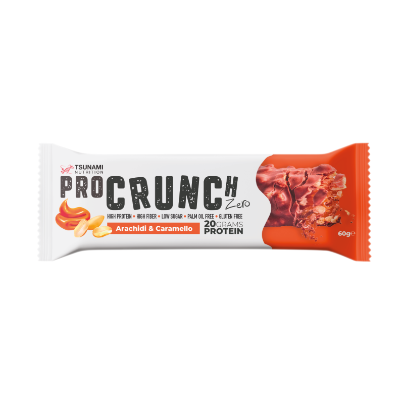 Pro Crunch Zero 60g Barretta proteica Tsunami Nutrition