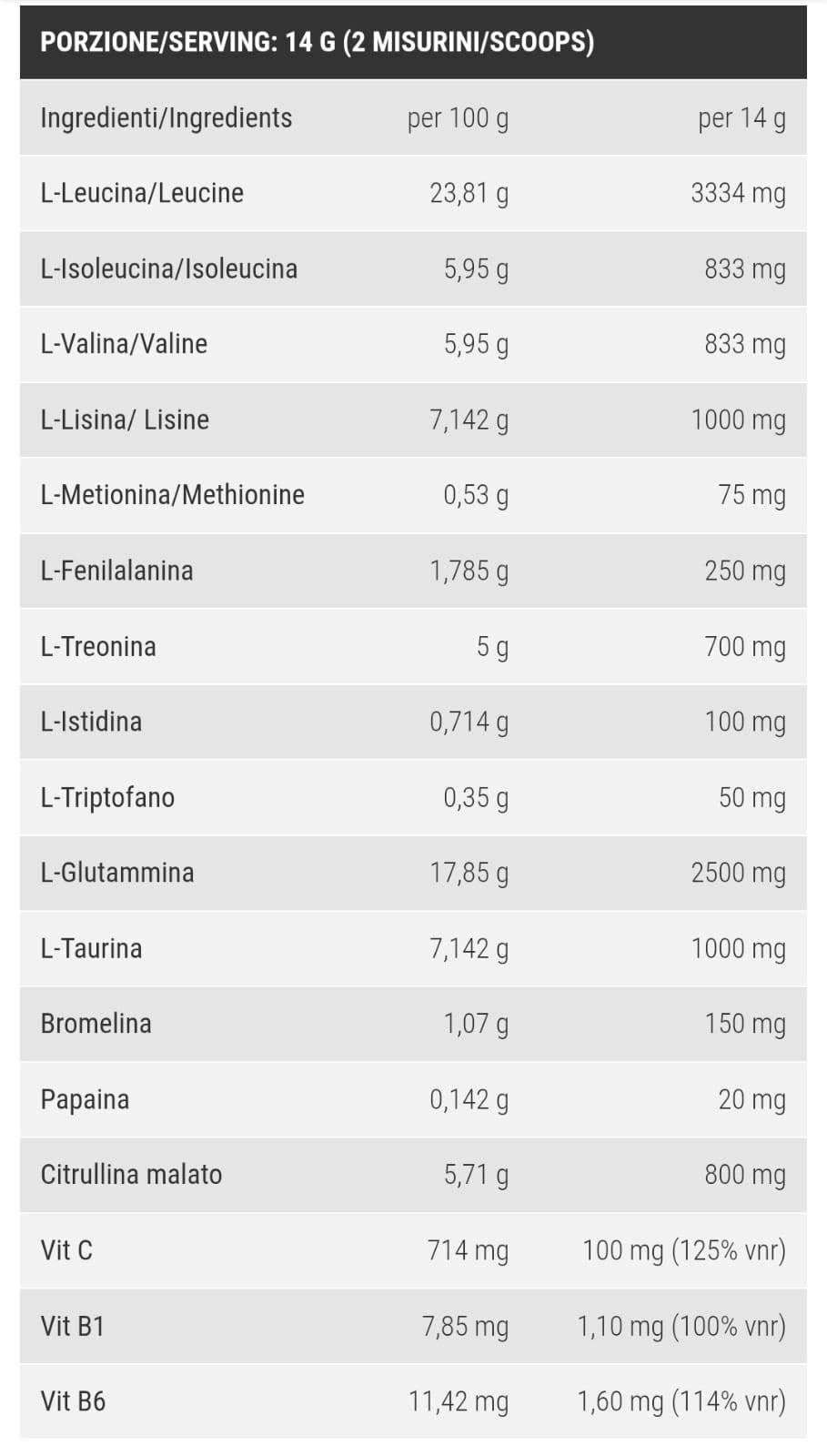 EAA Pro 420gr – Pro Nutrition