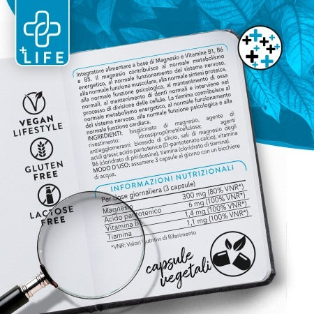 MAGNESIO BISGLICINATO +LIFE 180 cps