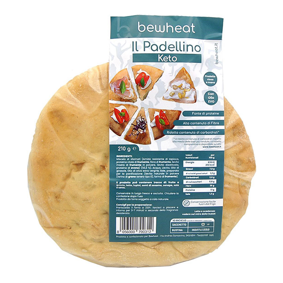 Padellino artigianale Keto BEWHEAT