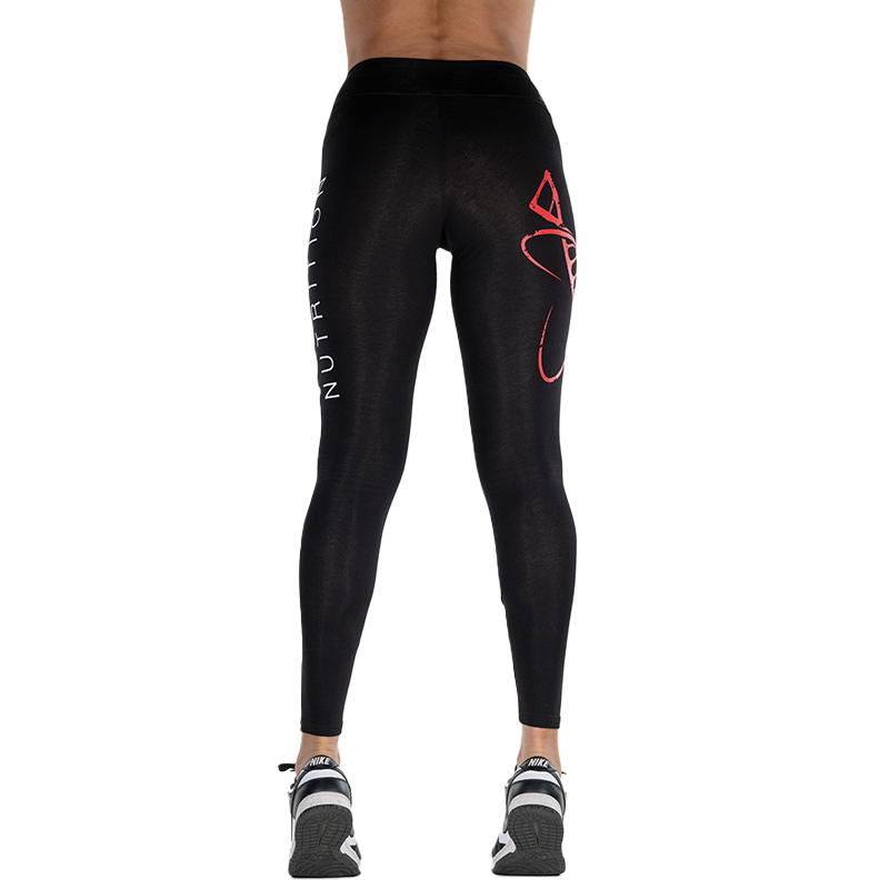 Leggings official donna nero Tsunami