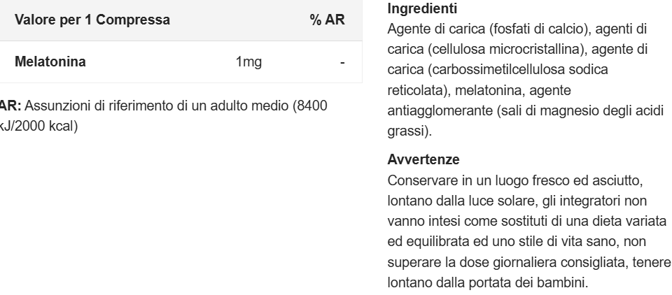 My Melatonin melatonina 100cpr