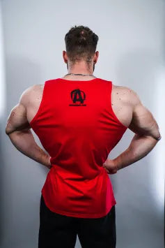 Animal Tank Top - Red & Black - S