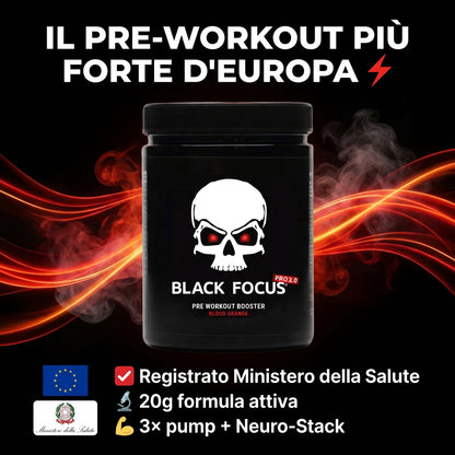 Black focus 3.0 - Pre workout