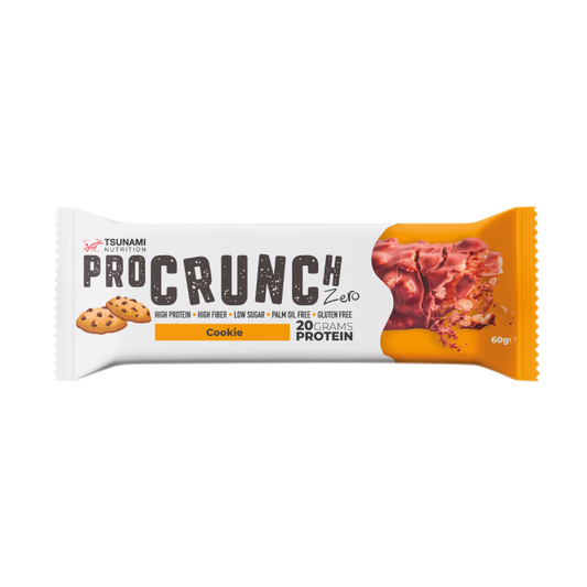 Pro Crunch Zero 60g Barretta proteica Tsunami Nutrition