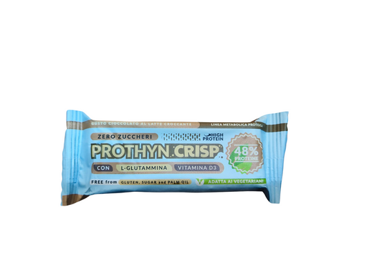 Barretta iperproteica Prothyn Crisp Cioccolato al latte croccante pharmabiogen