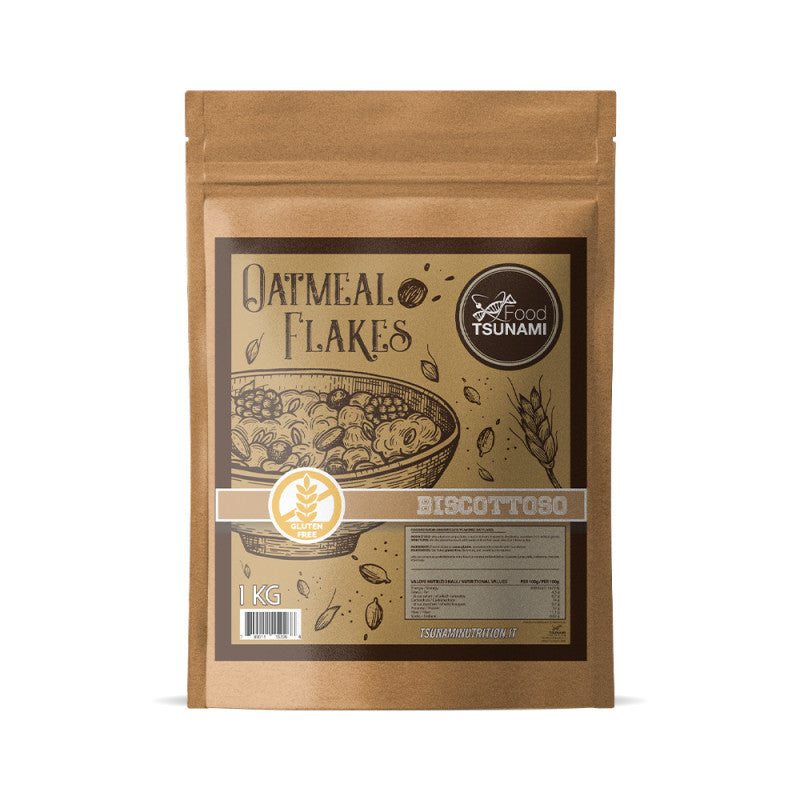 Fiocchi di avena aromatizzati gluten free 1kg Tsunami