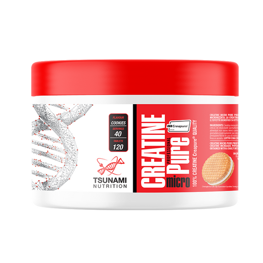 Creatina Masticabile Aromatizzata Creapure® 120 Tbl Tsunami