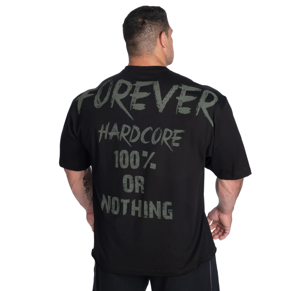 100% Or Nothing Iron Tee Maglia Oversize Gasp