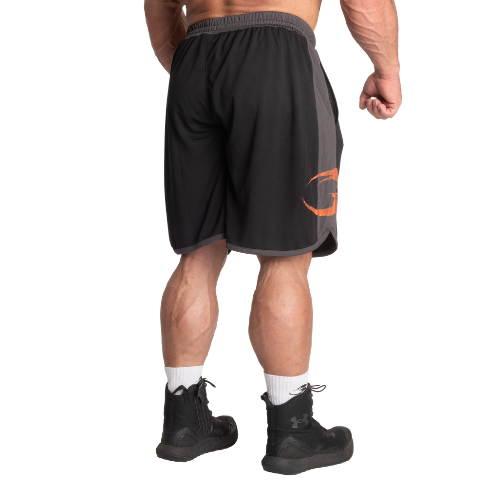 Gasp Mesh Shorts black/grey 9.5”