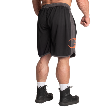 Gasp Mesh Shorts black/grey 9.5”