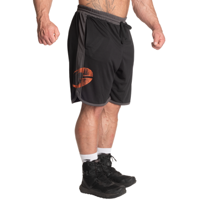 Gasp Mesh Shorts black/grey 9.5”