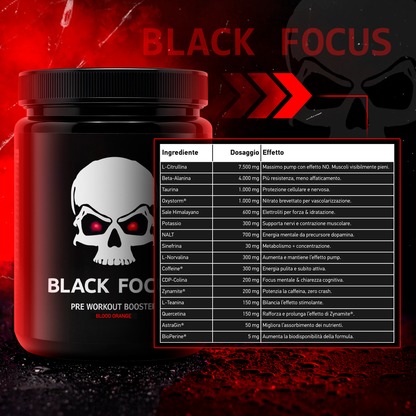 Black focus 3.0 - Pre workout