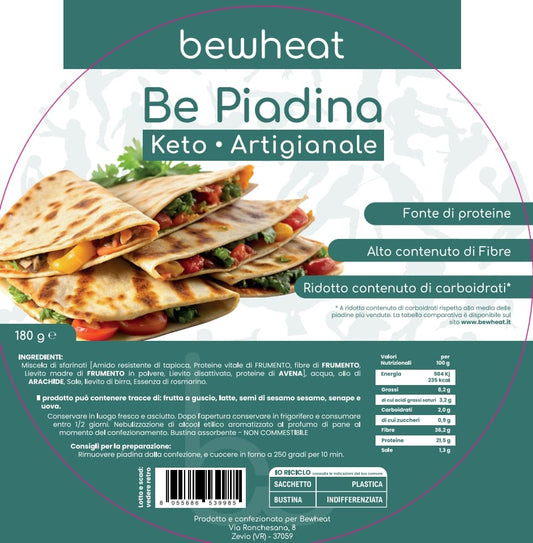 Bewheat Piadina Keto