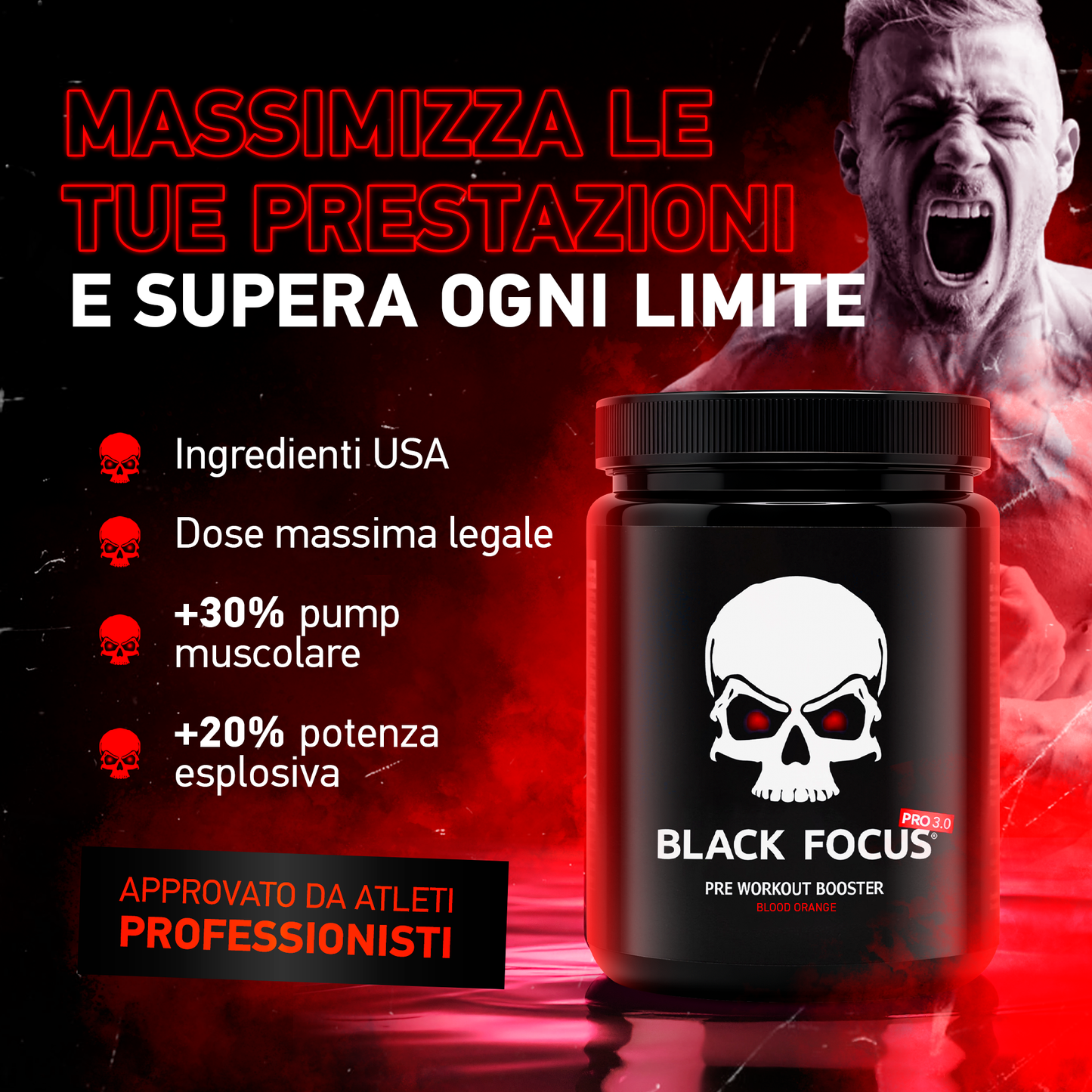 Black focus 3.0 - Pre workout