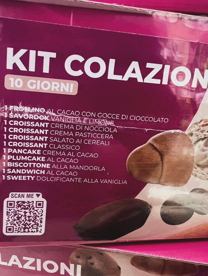 Kit 10 Colazioni Keto - adatto per diete low carb o chetogeniche
