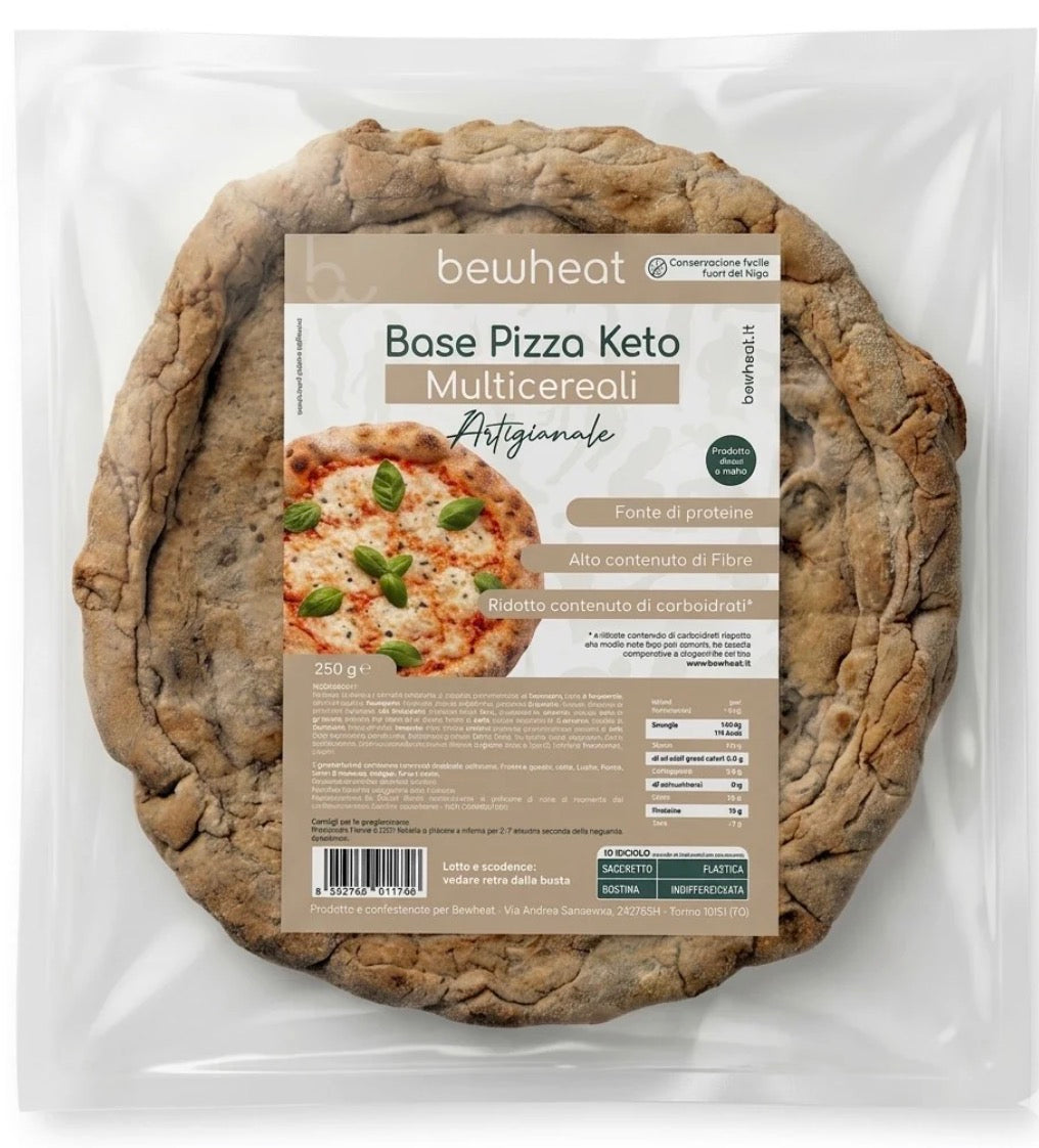 BEWHEAT BASE PIZZA MULTICEREALI KETO 250GR