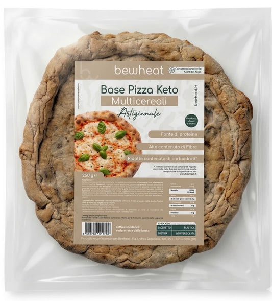 BEWHEAT BASE PIZZA MULTICEREALI KETO 250GR