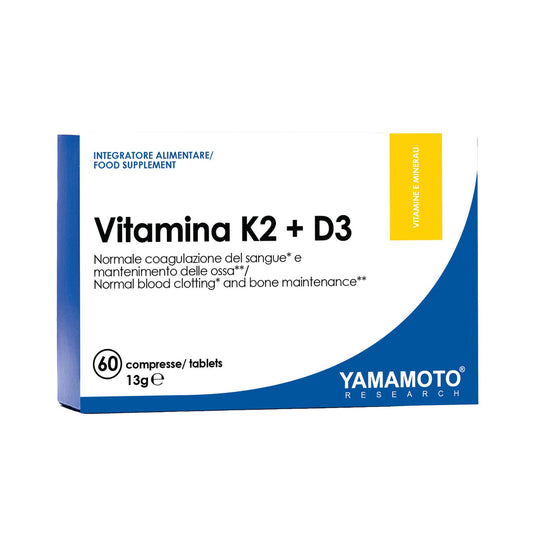 Vitamina K2 + D3 New Formula Yamamoto 60 cpr