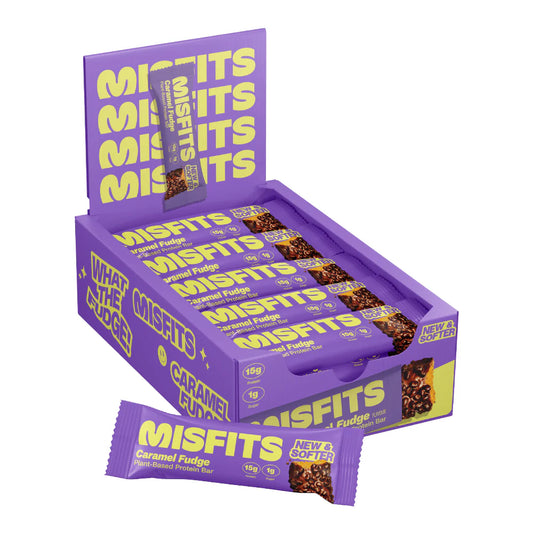 Misfits Vegan Soft Protein Bar (15x50g) Barretta proteica VEGANA