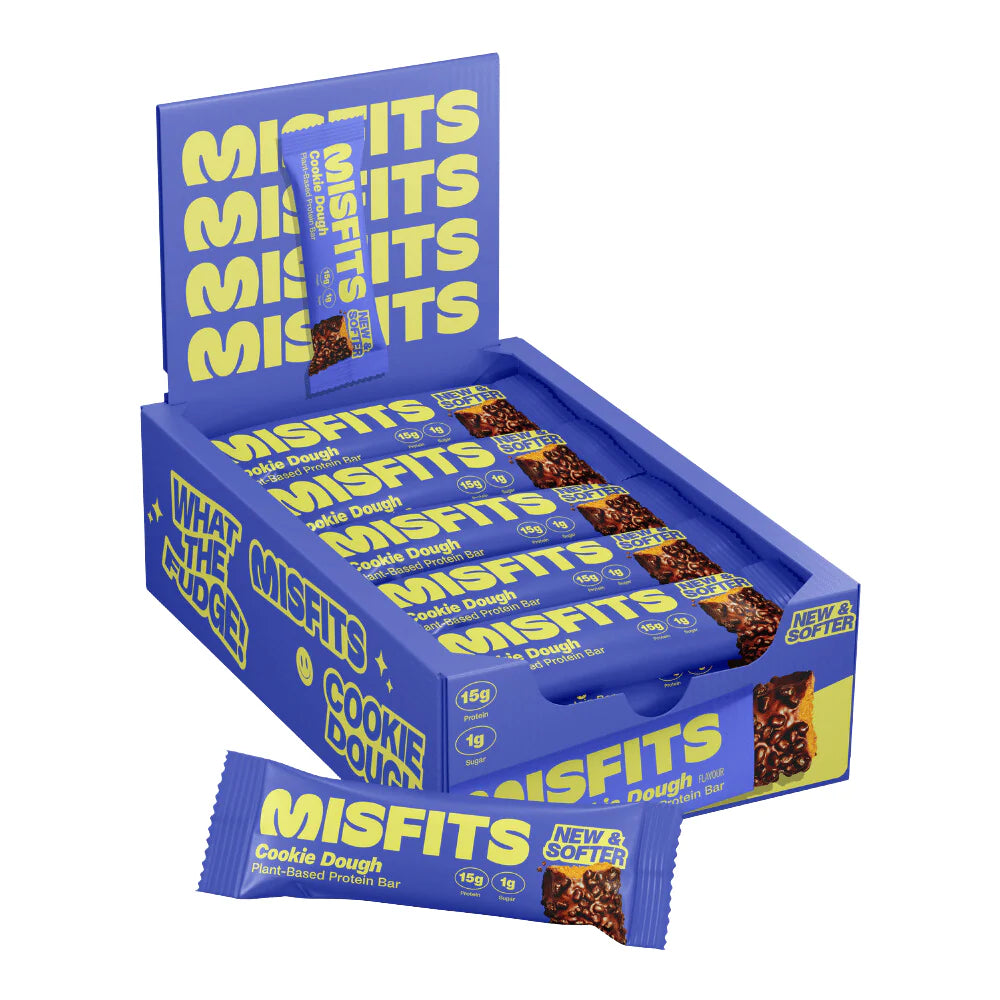Misfits Vegan Soft Protein Bar (15x50g) Barretta proteica VEGANA