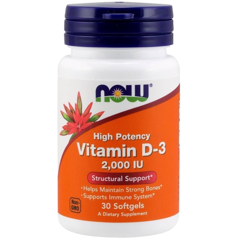 Now Foods Vitamin D3 2000 - 30 softgels