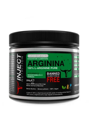 Arginina 250gr neutra Inject