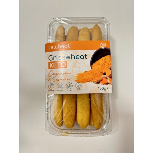 BEWHEAT GRISSWHEAT CURCUMA E SESAMO 150 GR