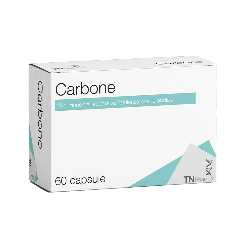 Carbone vegetale 60 caps Tsunami