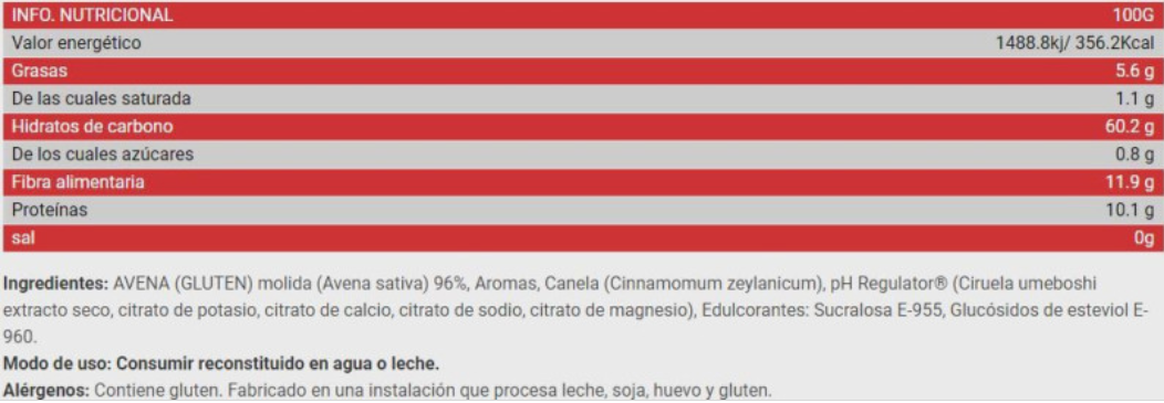 Max protein Good Morning Avena Istantanea