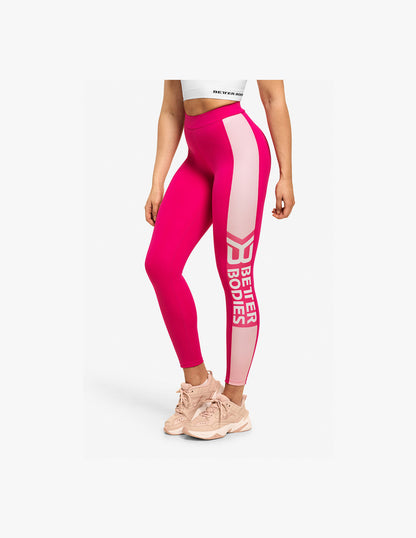 Better Bodies Chrystie High Tights Leggings (Hot Pink)