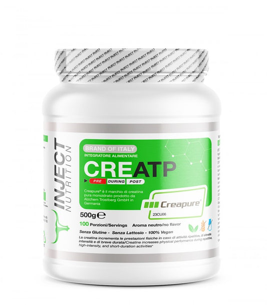 Creatina CREATP 500g Creapure® INJECT NUTRITION