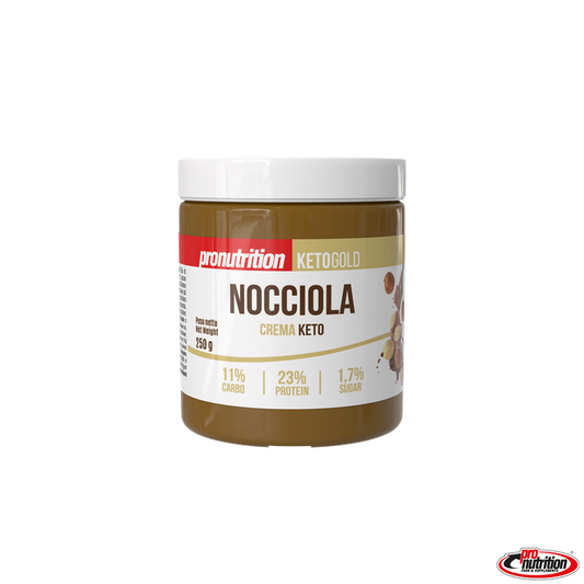 CREMA KETO CACAO
NOCCIOLA 250G