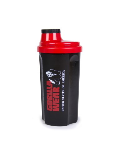 Gorilla Wear Shaker 700ML - Black/Red