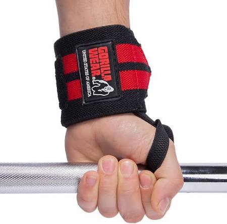 Fasce da polso PRO - Nero wrist wraps Gorilla Wear