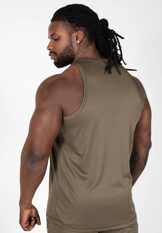 Branson Tank Top - Army Green/Black - S Gorilla