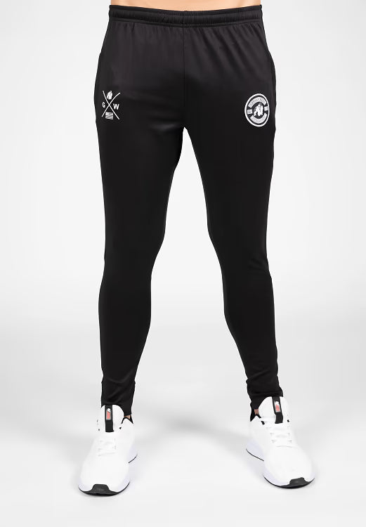 Vernon Track Pants - Black - Gorilla Wear Pantaloni