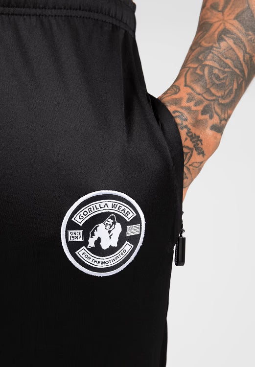 Vernon Track Pants - Black - Gorilla Wear Pantaloni