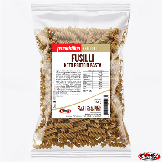 PASTA KETO PROTEICA FUSILLI 250G pronutrition