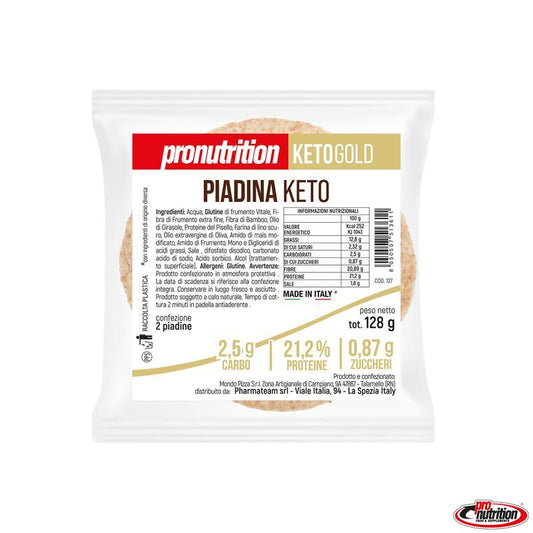 PIADINA CHETOGENICA 2 PZZ DA 64G pronutrition