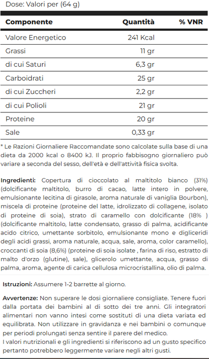 Warrior crunch protein bar